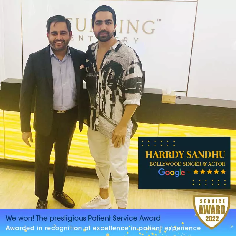Dental Clinic in south Delhi and North Delhi done treatment for bollywood singer and actor harrdy sandhu